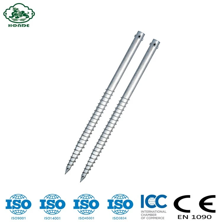 portable screw pile