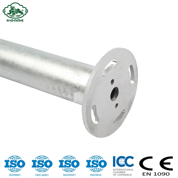 Galvanized Flange Connectors For Solar Mounts