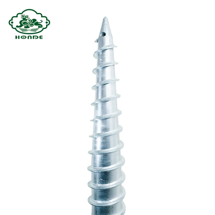 Galvanized Screw Piles No More Digging Ground Screws suppliers